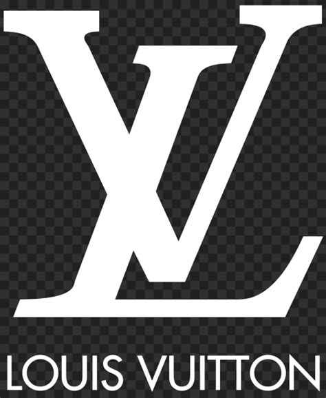 louis vuitton logo png white.